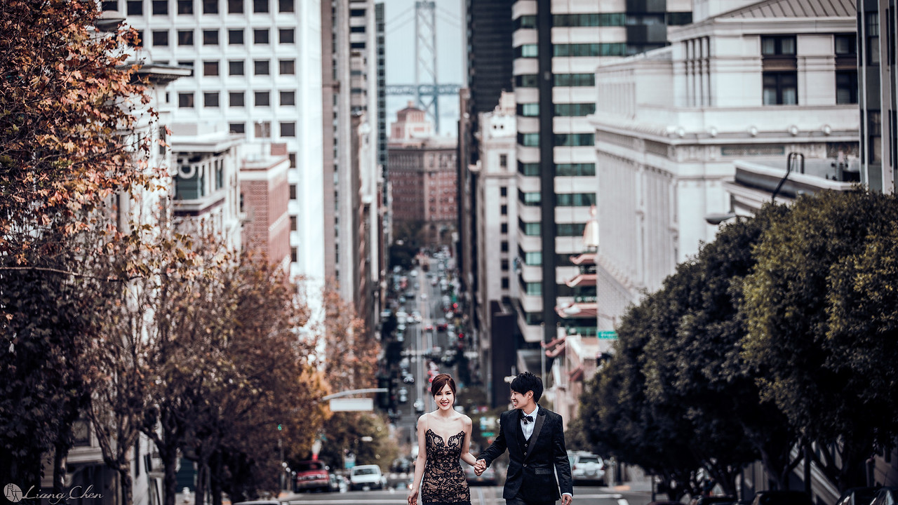 《海外婚紗》Jason & Vivian / 美國 舊金山